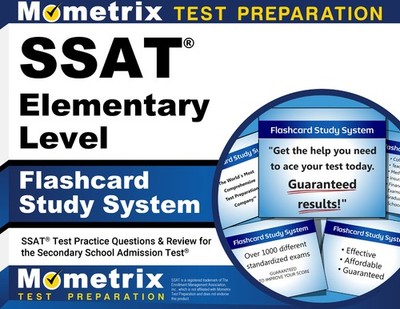 SSAT Elementary Level Flashcard Study System