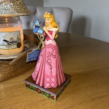 Disney Traditions Jim Shore Wonder & Wisdom Sleeping Beauty Aurora & blue fairy