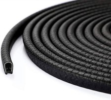 Car Door Edge Guards, 13Ft 4M Rubber Clip Seal U Shape Edge Trim Guard Prot