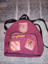 Mochila Harry Potter Gryffindor Talla 10"×10"×4.5” Pulgadas, Muy Buen Estado