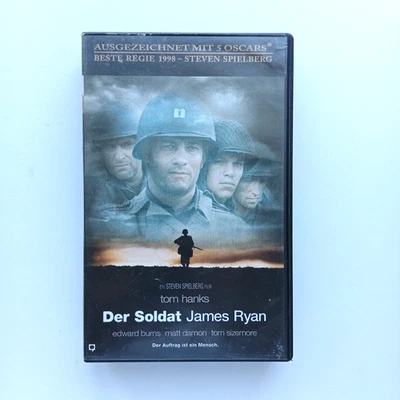 Der Soldat James Ryan VHS 1999 Spielberg, Tom Hanks, Kaufkassette Kinoformat - Bild 1 von 4