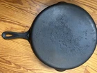 Vintage Griswold No.9 Small Block Logo Cast Iron Skillet 710