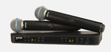 Shure BLX288/B58 Dual Wireless Beta 58 Microphone System Band H11 572-596 MHz