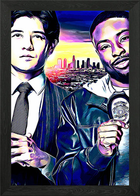 Rush Hour 2015 Framed Wall Art Poster Canvas Print Picture