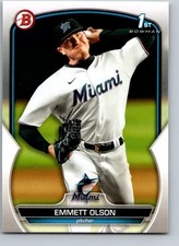 Lot 0f 9! 2023 Bowman Draft - Emmett Olson #BD-10 (RC)