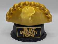 Cornish Pasty Trophy, Cornish Pasty Award, Custom Trophy Gift, Pasty Lover Gift