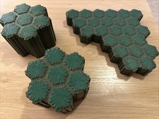 Heroscape 7 Hex SwampX20 24 Hex SwampX4