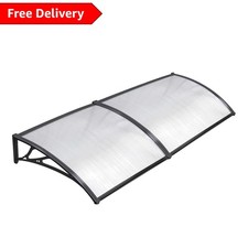 Stylish Outdoor Waterproof Awning - 240 x 80 cm Canopy for Home Protection