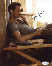 Alexander Skarsgard Tarzan Autographed Signed 8x10 Photo ACOA
