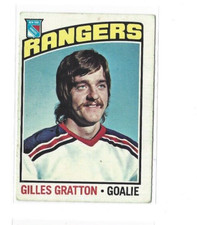 1976-77 O-Pee-Chee #28 Gilles Gratton VG
