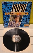 LP PUPO Domenica insieme (Baby 89) 1° stampa Italian pop Sanremo Fiordaliso VG+