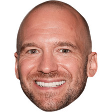 Sean Evans (Smile) Big Head. Larger than life mask.