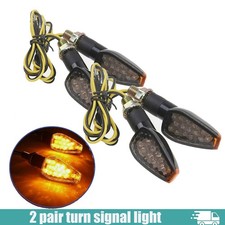 4x Turn Signal Led Indicators Dual For Sports Motorcycle Dirt Bike Light Blinker