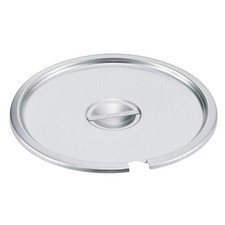 VOLLRATH 78180 Double Boiler Inset Cover,1.15" H,Silver 4NCF8