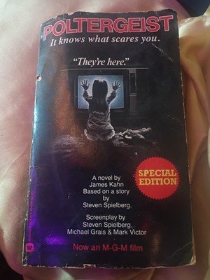 Poltergeist by James Kahn, Warner Books, Special Edition, First Printing 1982
