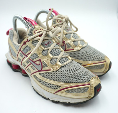 Vintage Nike Shox 2:40 Marathon Sneaker Damen Größe UK 3,5 311937-001 Y2K 2005