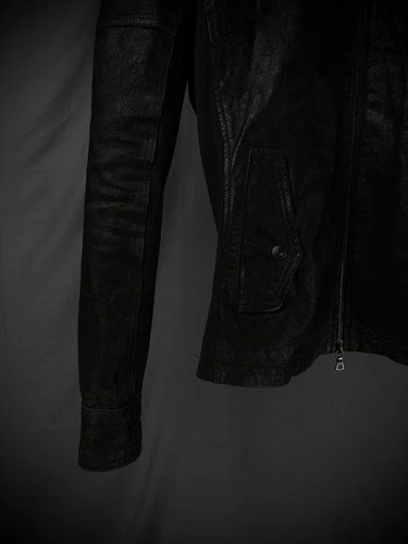 No ID Japanese Brand Hybrid Leather Bono Jacket image 3
