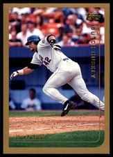 Butch Huskey 1999 Topps  New York Mets MLB READ FREE SHIPPING AutographDen