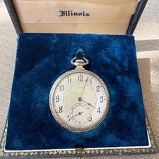 1922 Illinois Stewart Special 12s Art Deco White Gold GF Gr 273 Model 1 17j 20s