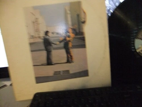 PINK FLOYD WISH YOU WERE HERE LP ON COLUMBIA  RECORDS VINYL  EXC