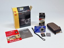 Kodak PIXPRO FZ53 Blue Digital Camera with 32GB SD 2 Batteries, Case