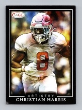 2022 SAGE Artistry #9 Christian Harris Near Mint or Better