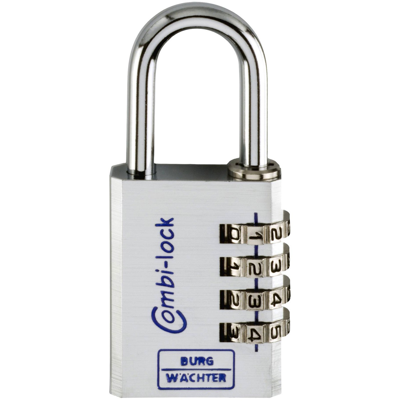 Burg Wächter The CASTLE GUARD Padlock 40mm Aluminium Combo Lock