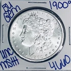 1900 O BU UNCIRCULATED MORGAN SILVER DOLLAR AUTHENTIC U.S.MINT FREESHIPPING 4660