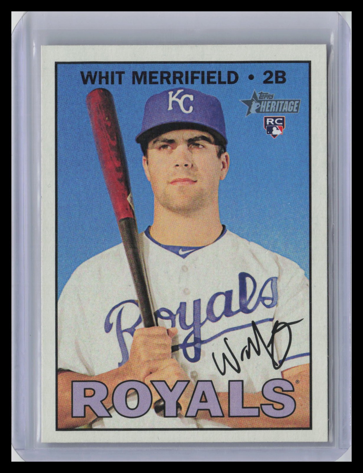 2016 Topps Heritage #683 Whit Merrifield