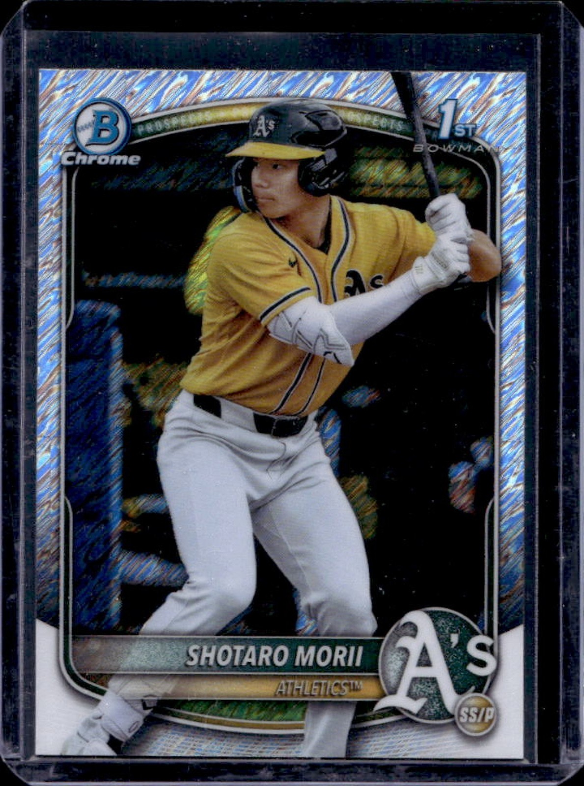 2025 Bowman Chrome Shotaro Morii Shimmer Refractor 1st #BCP-170