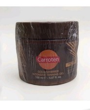 "Carroten " Gold Shimmer Intensive Tanning Gel SPF0 150 Ml / 5.07 fl. Oz