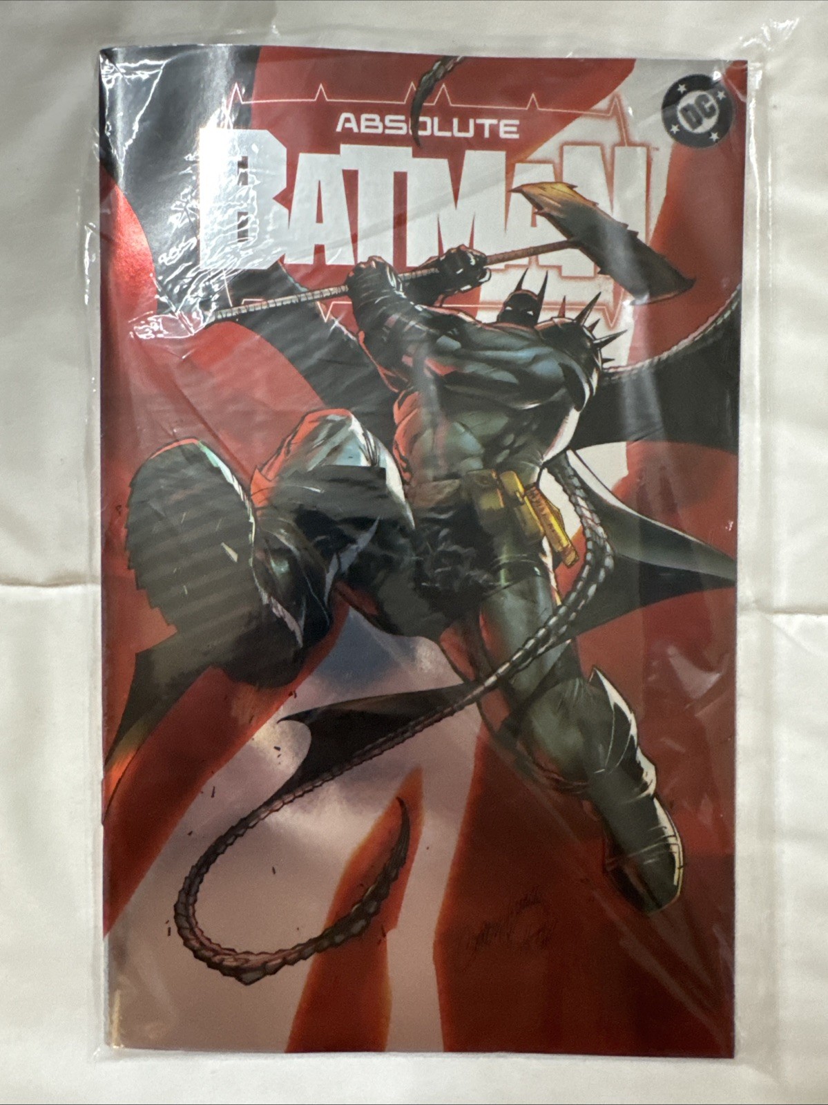 SDCC 2026 ABSOLUTE BATMAN #1 J Scott Campbell FOIL VARIANT Comic Con EXCLUSIVE
