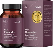 Der Umwandler® Schilddrüsen & Leber Komplex Mit Mariendistel, Artischocke …