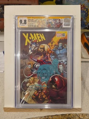 X-Men #20 Signed And Sketched By Sajad 9.8