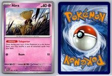 ABRA 080/167 COMMON TWILIGHT MASQUERADE POKEMON NM/M