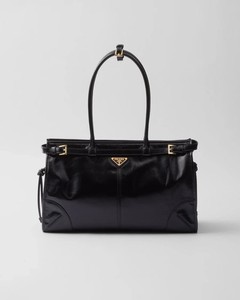 Prada Soft Lux Leather Tote Bag Commuting , in excellent condition (99new