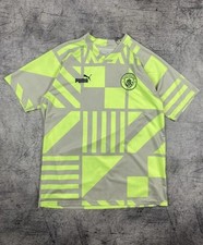 Vintage Puma Manchester City Soccer Jersey 2022 Training Football Shirt Size S
