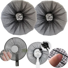 20 Inch Fan Cover 2 Pack 20 Pedestal Fan Dust Cover For Kids Children Finger Pr