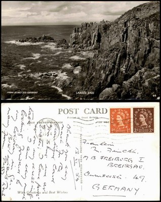 Postcard Penzance Land s End - Cornwall 1954