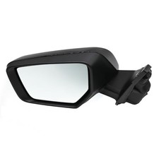Gloss Black Driver Side Mirror Assembly Compatible with 2014-2019 Impala Left