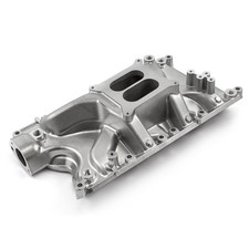 Ford 351w Windsor Lowrise Aluminum Intake Manifold Polished
