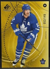2025-26 Upper Deck SP Game Used Gold /149 Patrick Marleau