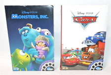 LOT OF 2 Moonlite Story Reels Picture Discs Disney Pixar Monsters, Inc. Cars