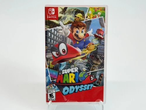 NEW! Super Mario Odyssey (Nintendo Switch) Factory Sealed! *FIRST-PRINT* 00000