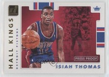 2017-18 Panini Donruss Hall Kings Press Proof Isiah Thomas #11 HOF 2t9
