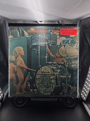 Woodstock Two; Three Days Of Peace And Music 2LP 1971 Tri- Fold SP Press G+/VG