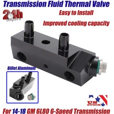 Transmission Fluid Thermal Bypass Valve 125068000 For 2014-2018 Chevy Gmc 6l80