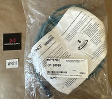 BRAND NEW- Keyence Corp OP-88088 Ethernet/M12 Information Cable 10m Length     