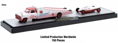 M2 MACHINES CHASE AUTO HAULERS 1969 FORD F250 TRUCK & BELLY TANKER