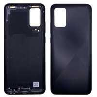 Samsung Akkudeckel Akku Deckel Batterie Cover Galaxy A02S GH81-20239A Schwarz